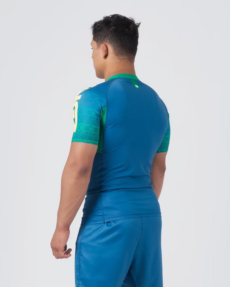 Kingz MI-K Roots rashguard-blue
